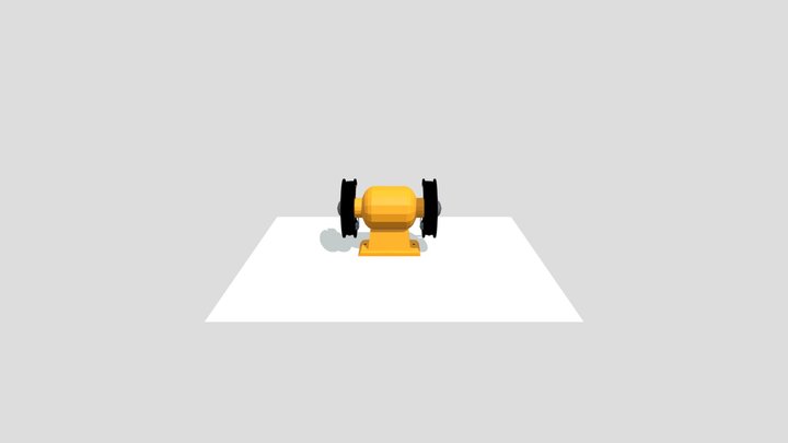 Esmeriladora De Banco 3D Model