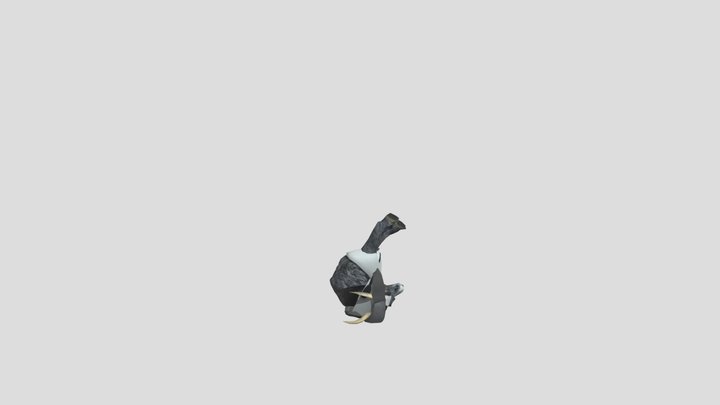 Goat Simulator Doctor Goat 3D Model