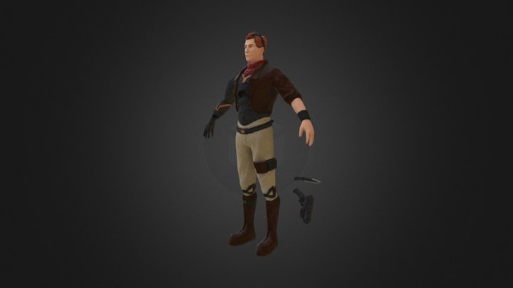 Adam 3D Model