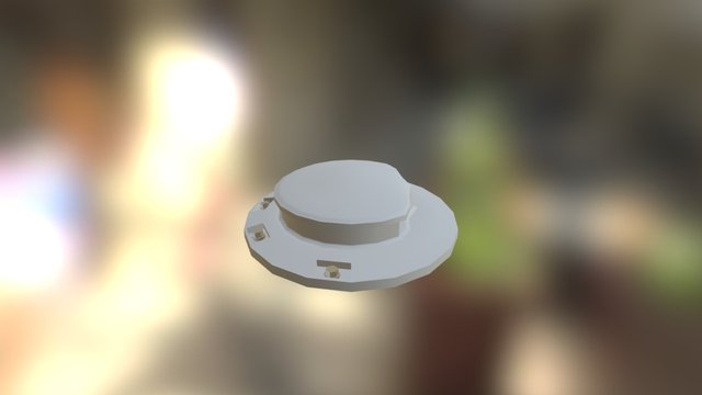 Light Shuttlebay Floor 3D Model