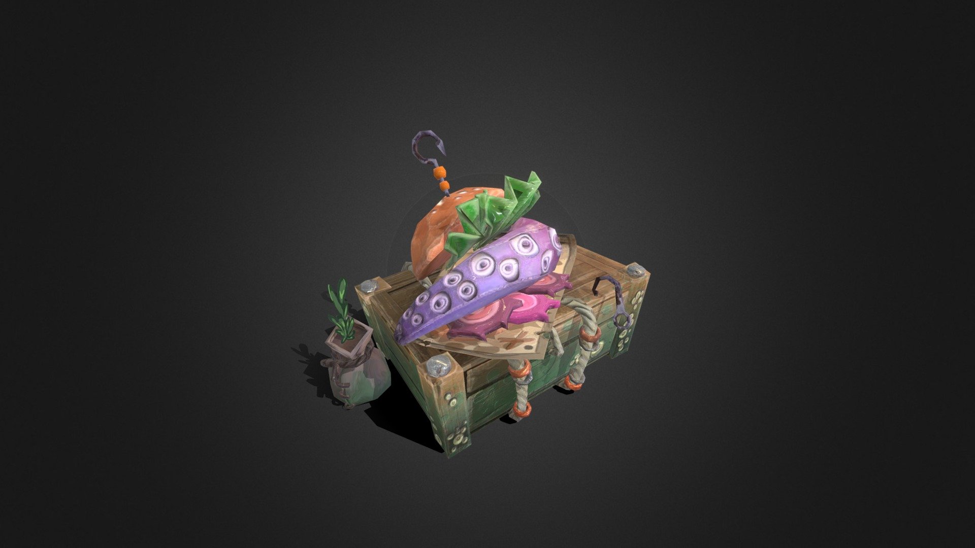 Fisherman's Lunch - 3D model by regel_rex [d087e87] - Sketchfab