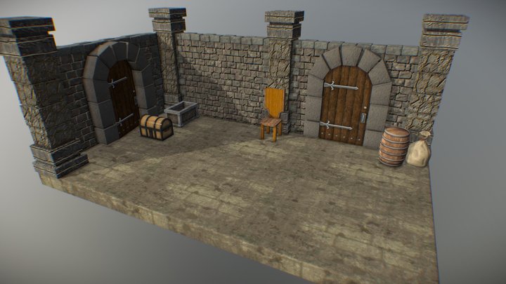 Treasure Room 3D Model