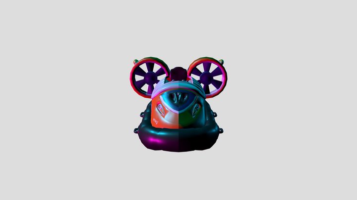 Hovercraft 3D Model