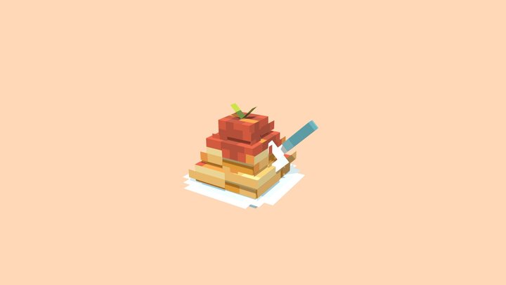 Spaghetti Hat 3D Model