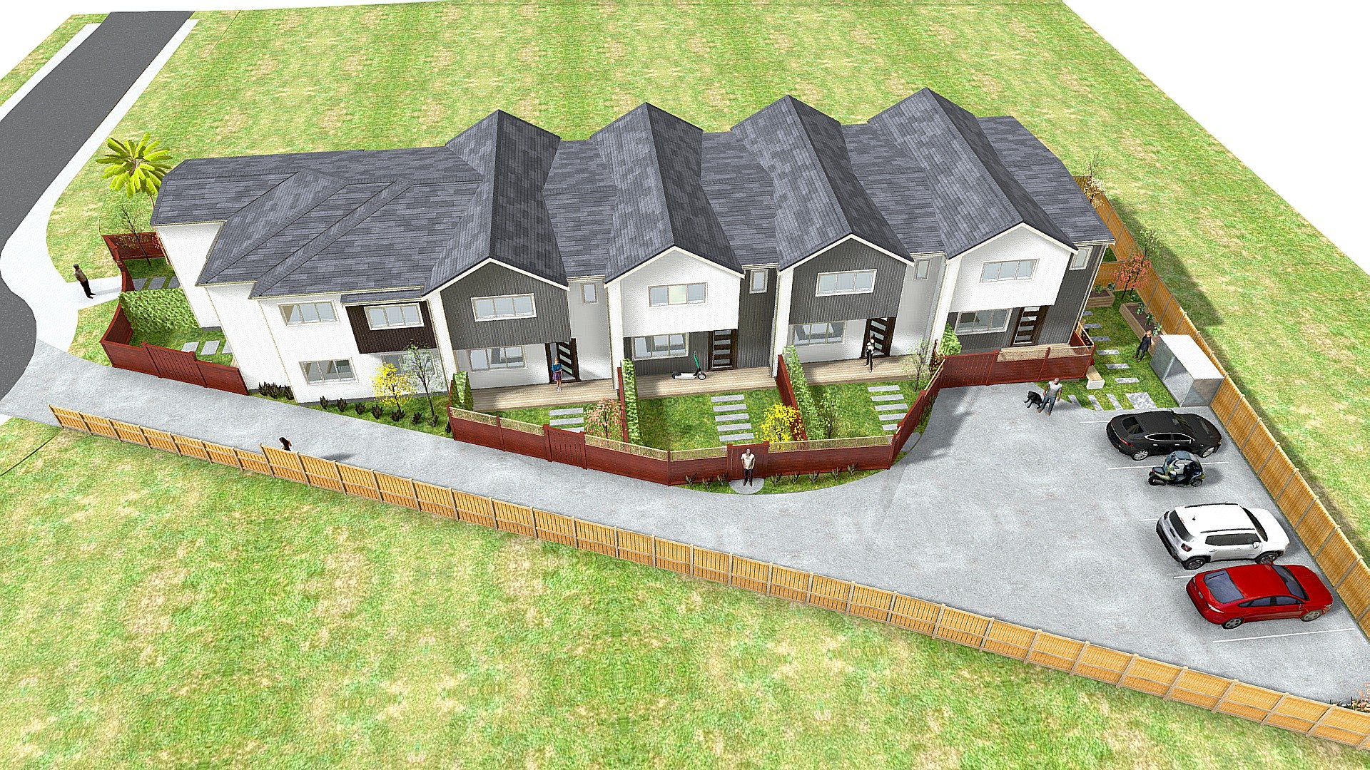 10 ALAMINE DEVELOPMENT HILL REAL ESTATE - Download Free 3D model by