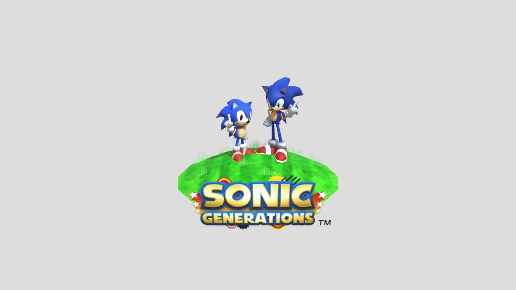 3DS - Sonic Generations - Miscellaneous - HOME M