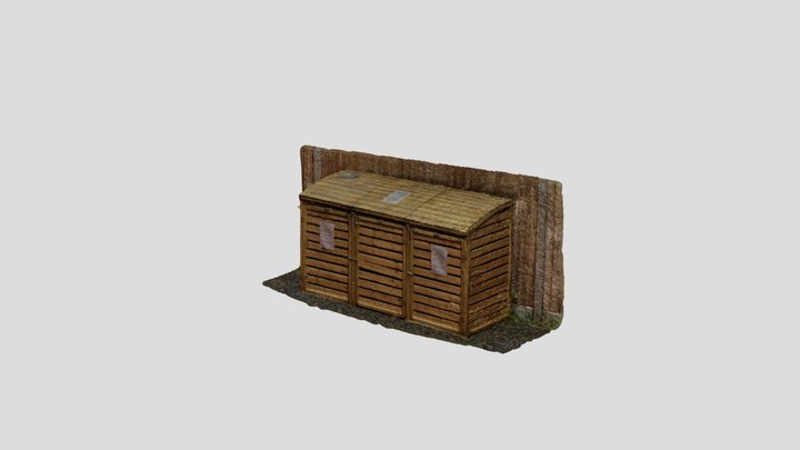 Woodfield Pavillion Storage Box 3D Model