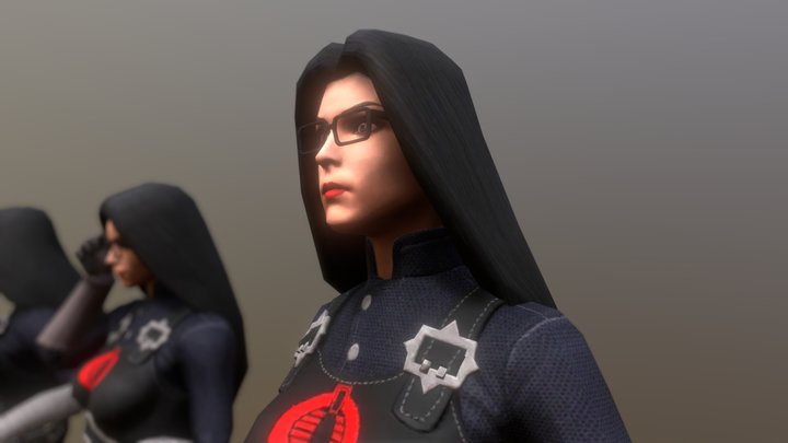 Baroness (Gi.Joe) - Transformers Earth Wars 3D Model