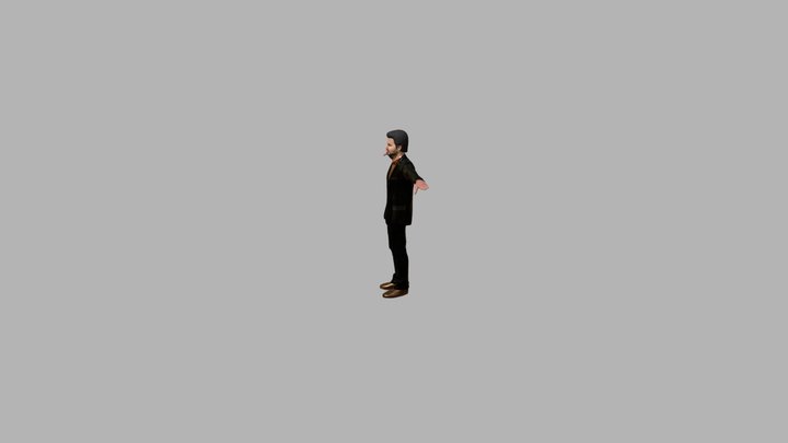 Thalapathy Vijay 3D Model