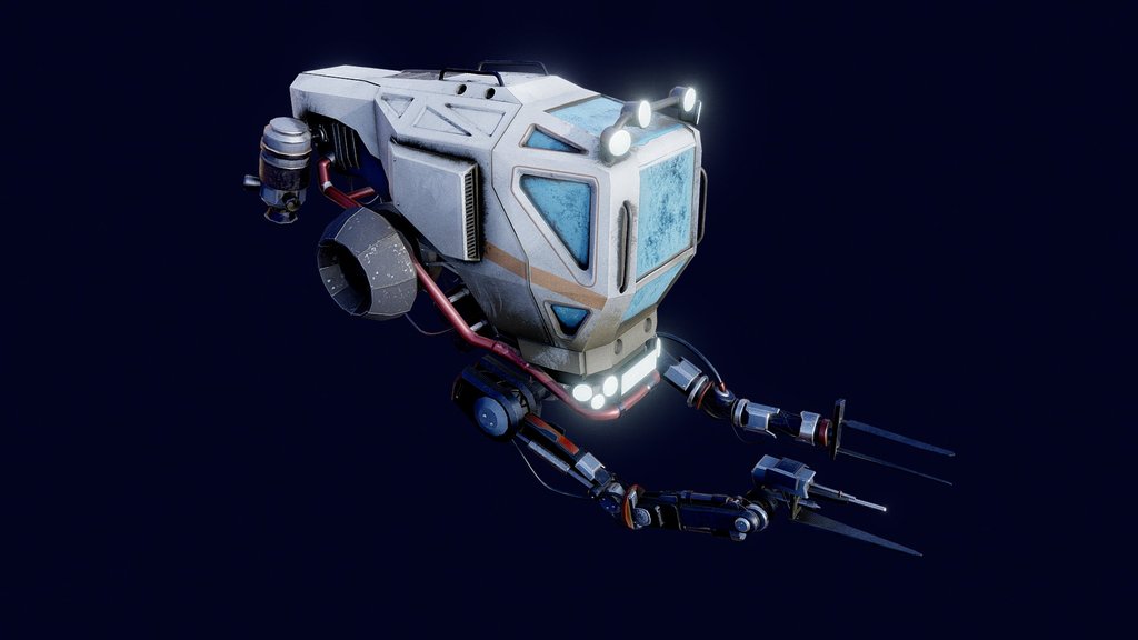 Space Ship - Lost in space