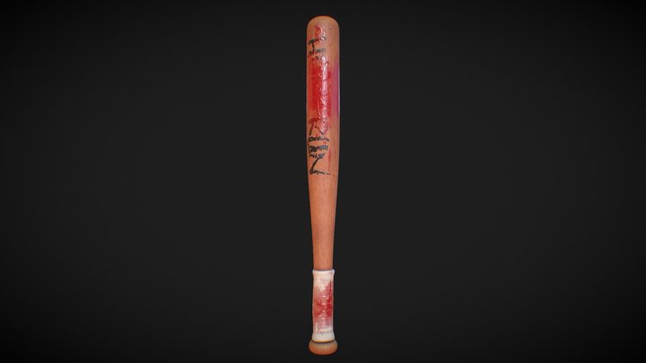 Homerun Baseball Bat Concept 3D Model