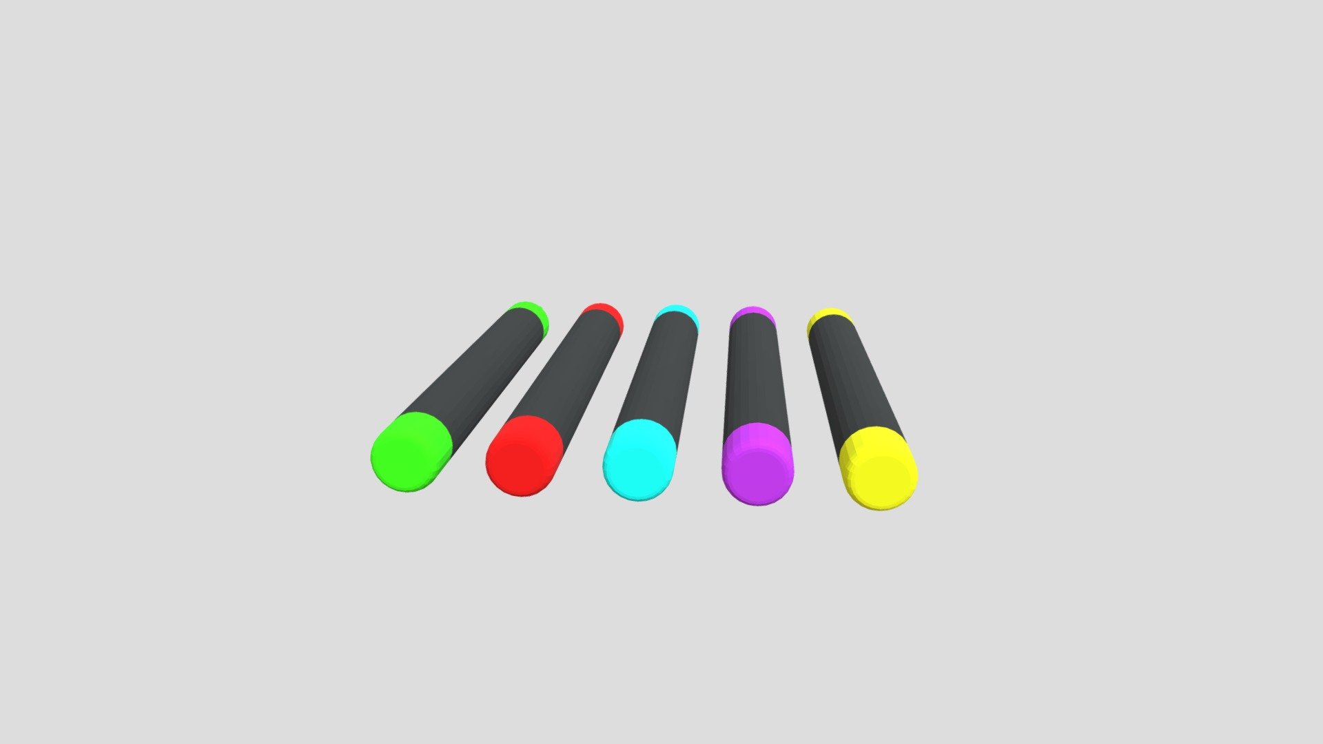 Crayons from Poly by Google - Download Free 3D model by IronEqual (@ie ...