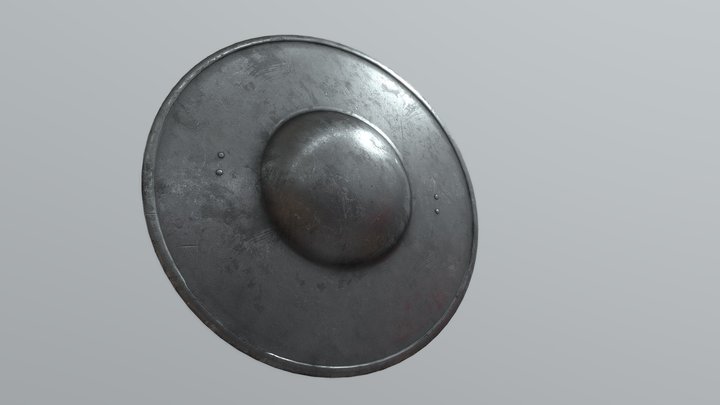 Iron Buckler 3D Model