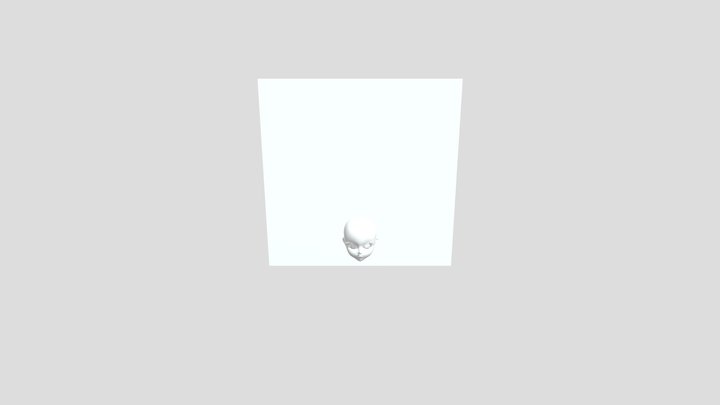 Anime_Head 3D Model
