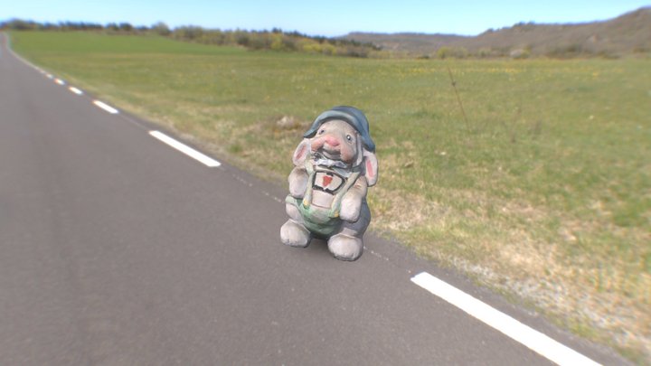 hitchhiker bunny 3D Model