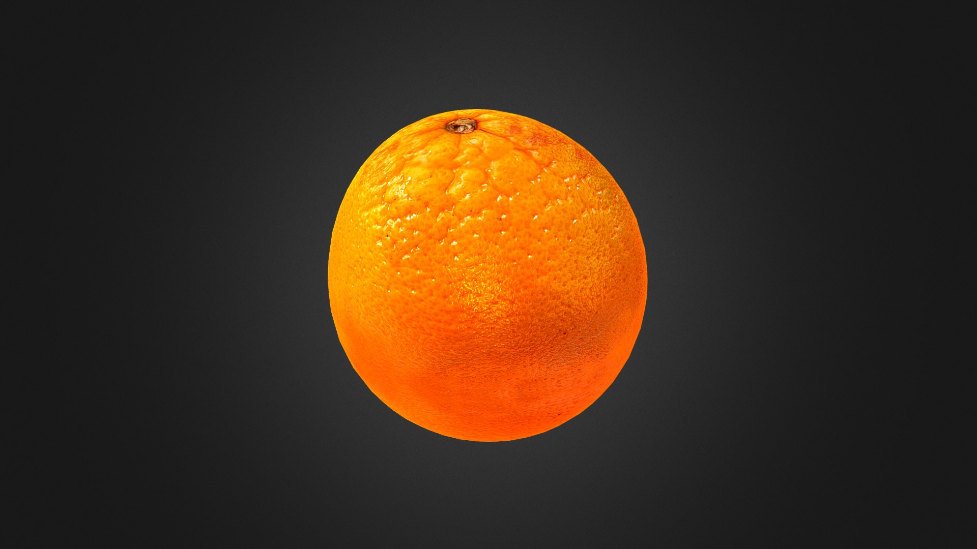 3D model Orange - This is a 3D model of the Orange. The 3D model is about a close up of the moon.