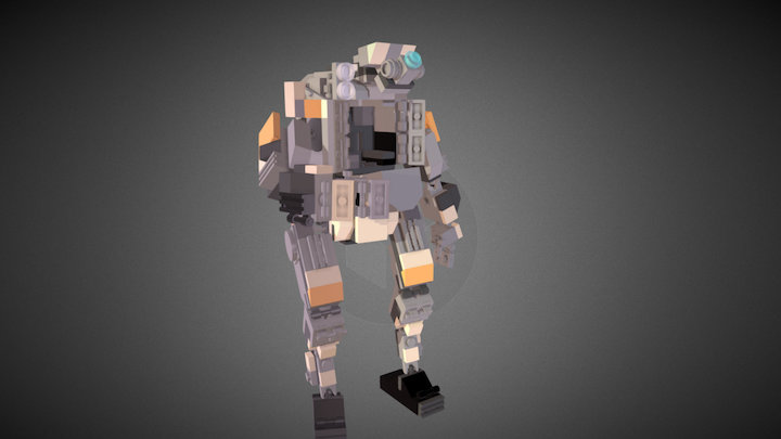 Lego Titan BT-7472 3D Model