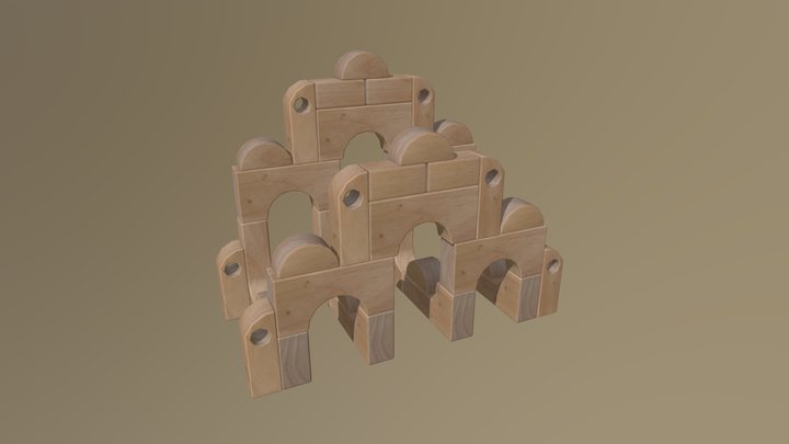 Building Blocks - Set 03 3D Model
