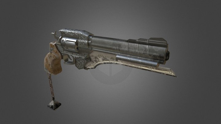 Witch Hunter's Hand Cannon 3D Model