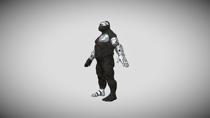 Tech_ape 3D Model