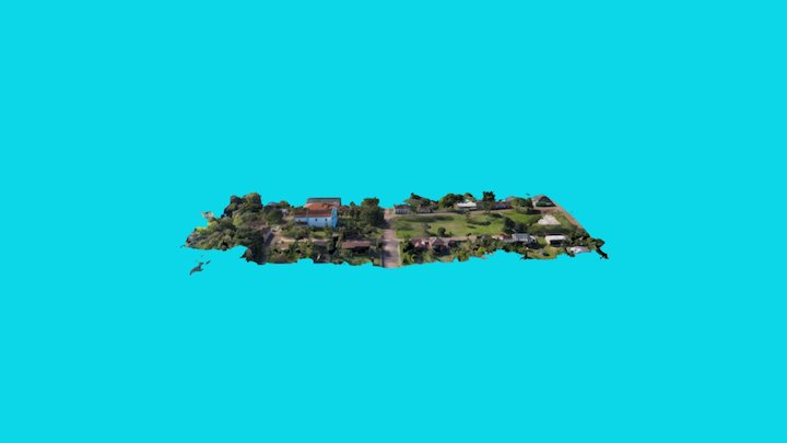 Santo Amaro do Sul, Município de General Câmara 3D Model