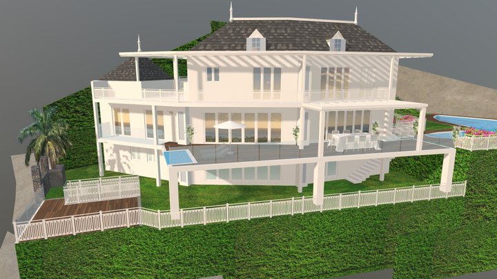 V1 - Villa B SKFAB 3D Model