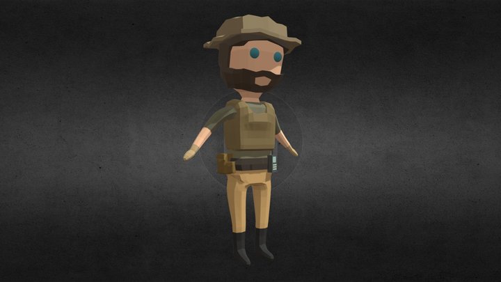 Low Poly Character - Price 3D Model