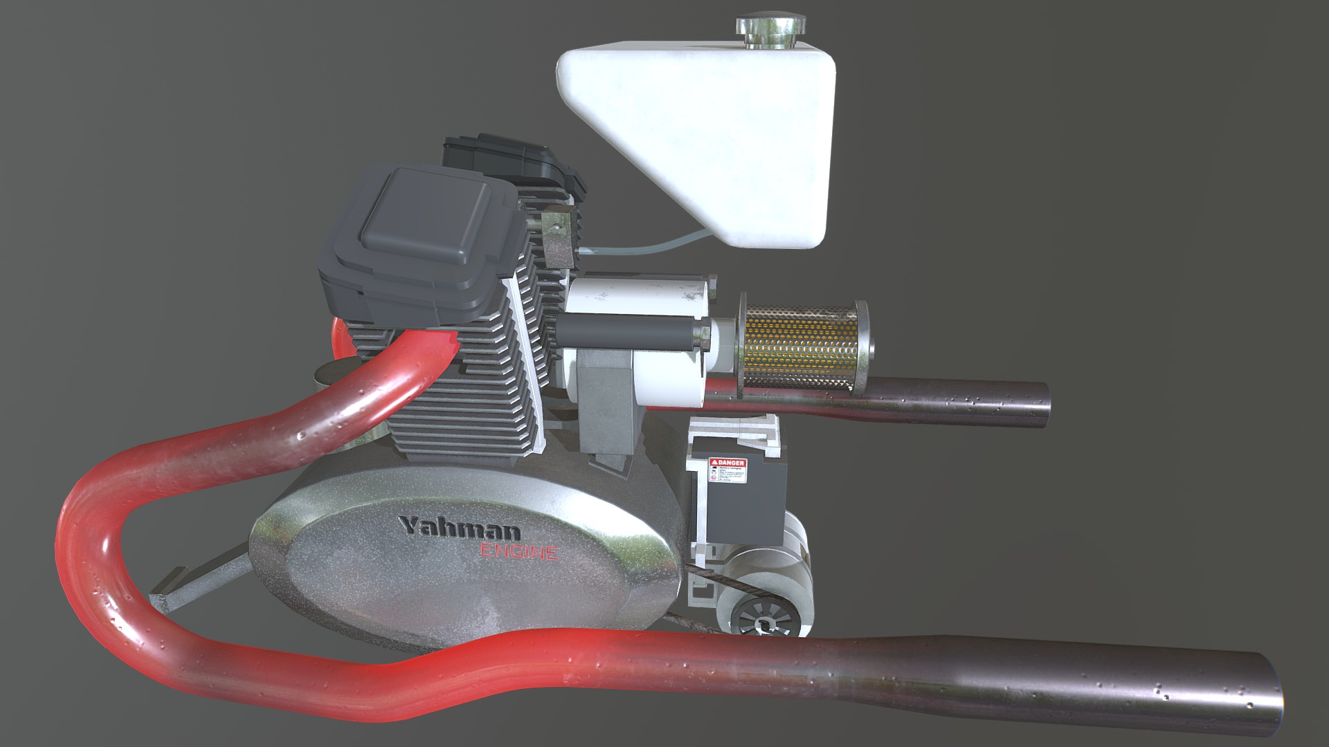 Engine v05 for Flyer R05 Helicopter - 3D model by Multipainkiller ...