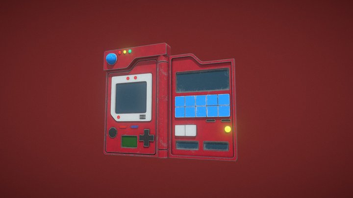 Pokedex 3D Model