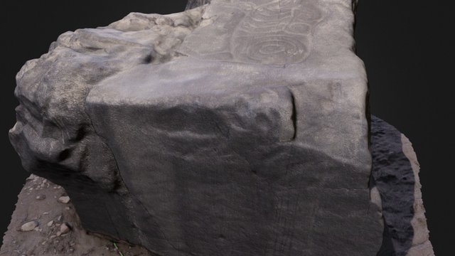 Sikachi-Alyan, Point 2, Stone 63 3D Model