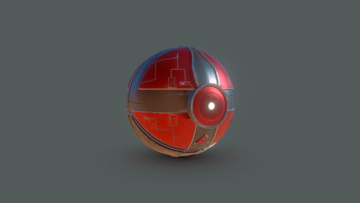 Poke-Granade 3D Model