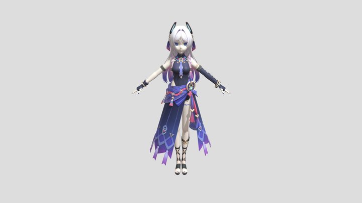 Genshin impact: Citlail 3D Model