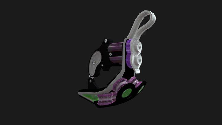 Dark Tetra Dualies 3D Model