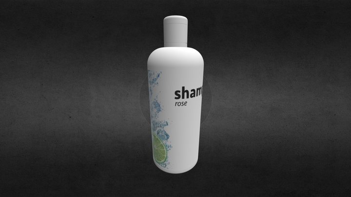 Nettle shampoo 3D Model