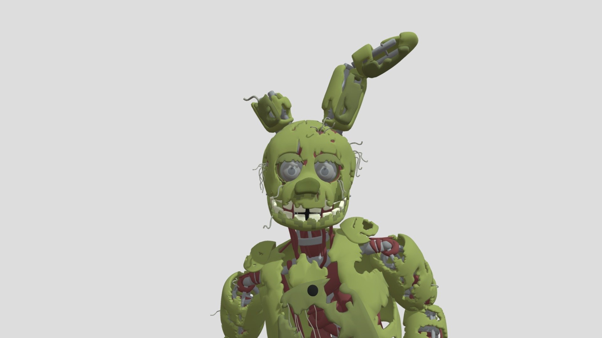 Fnaf 3 Springtrap Model - Image to u