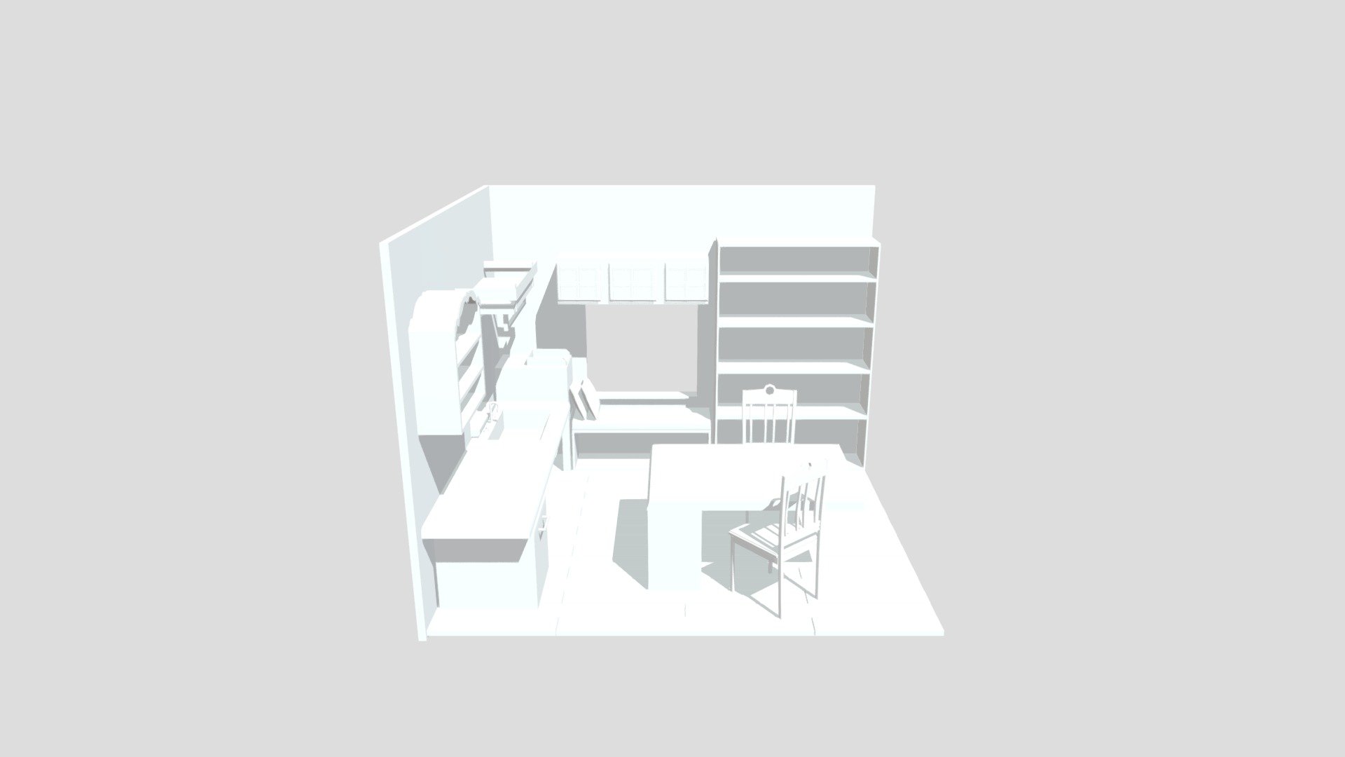 Complete_room_design_model - 3D model by sai_fy [d09b0df] - Sketchfab