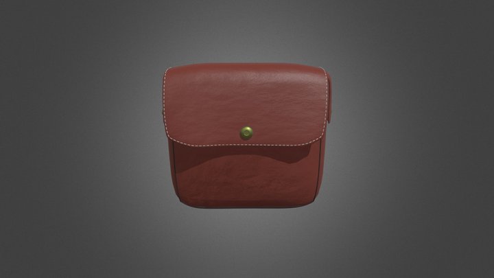 Leather bag 3D Model