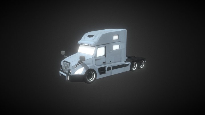 Volvo Truck 3d model (re-created)