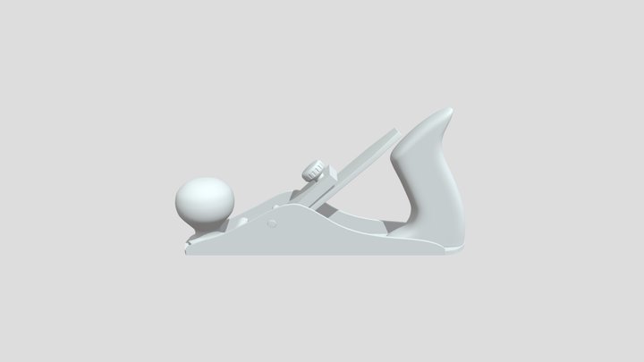 Рубанки плоского строгания. Одинарный 3D Model