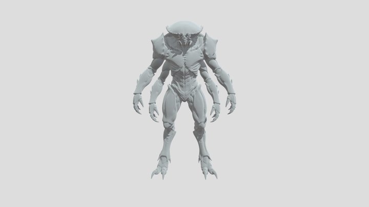 Crustacean Warrior 3D Model