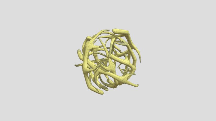 export tumbleweed 3D Model