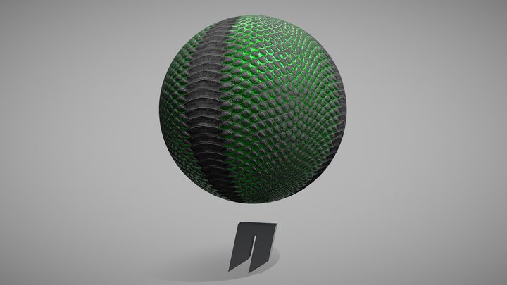 _ material: Alien Mamba 3D Model