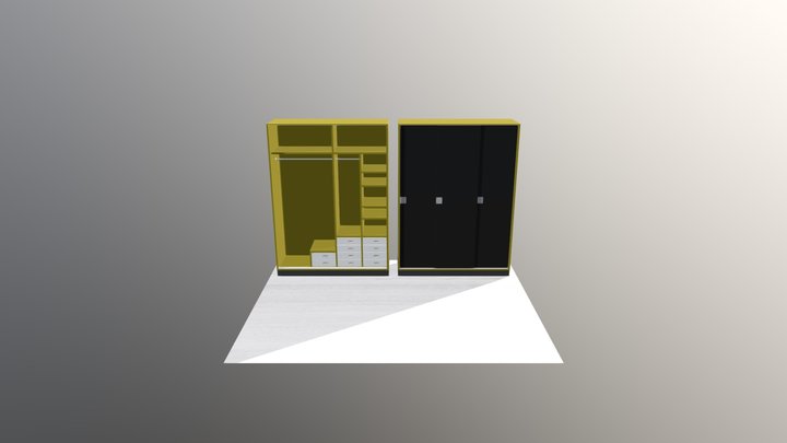 Closet Simples 3D Model