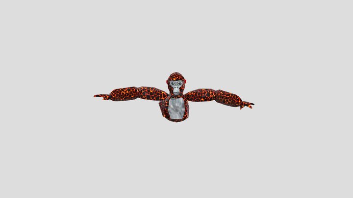 gorilla tag rig by LILSHARK 3D Model