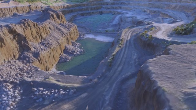 Ravelrig Quarry Pix4D 3D Model