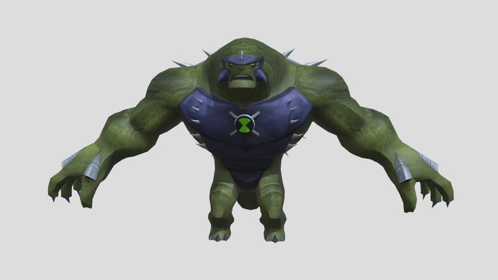 Ultimate Humungsaur | Ben 10 Ultimate Alien 3D Model