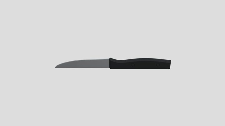 Kitchen Knife 3D Model