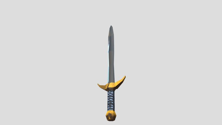 The Original Linked Sword 3D Model