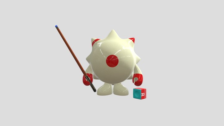 Cue Ball - Chiko Roko 3D Model