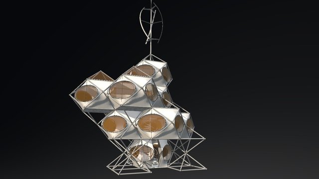 1508 Metabolist pavilion 3D Model